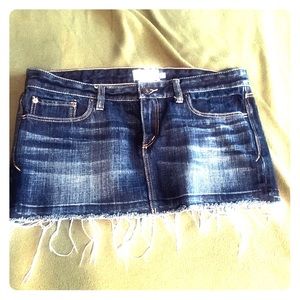 Abercrombie jean skirt